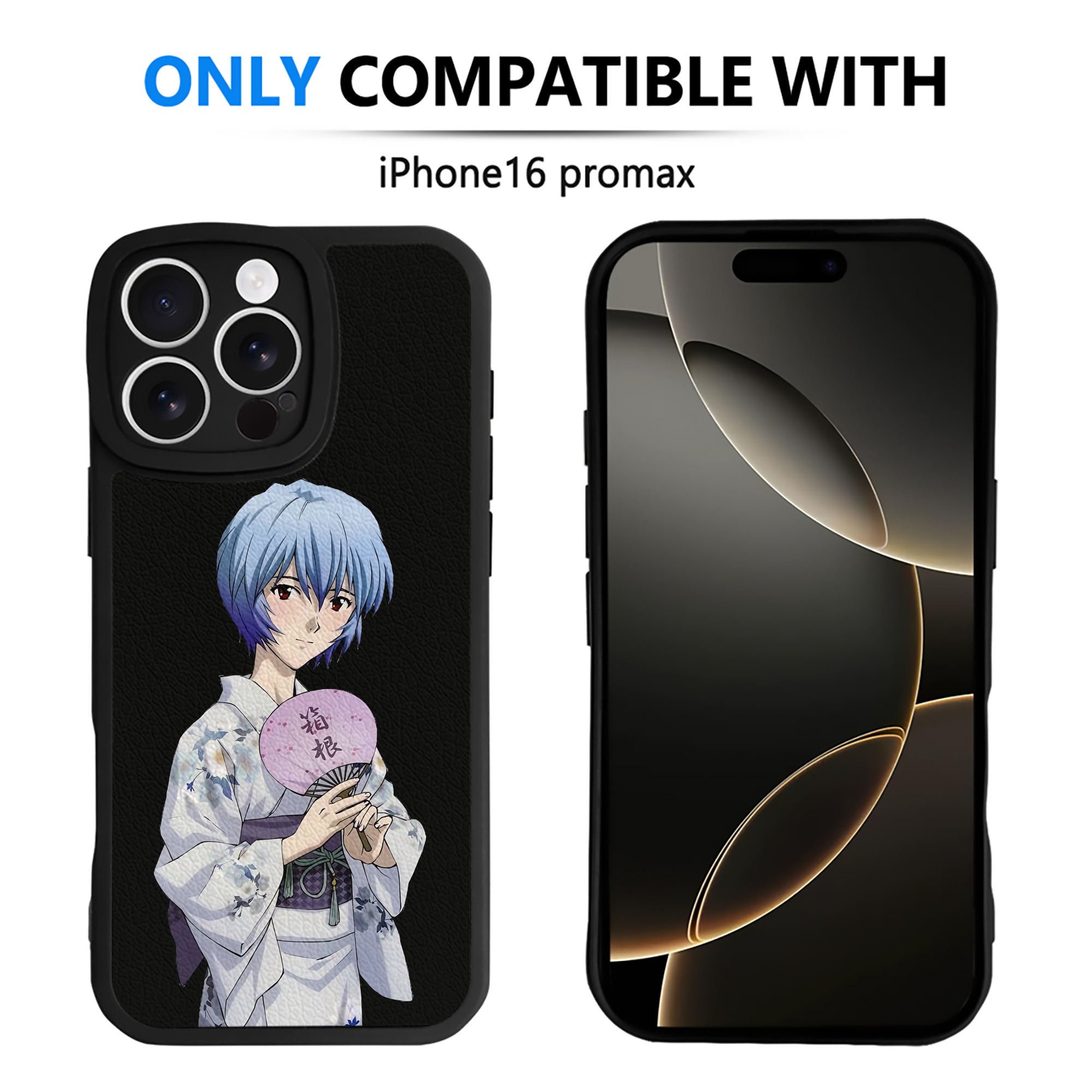 （画像用） EVA 新世紀エヴァンゲリオン 【iPhone 16シリーズ対応】シリコンスマホケース（レザー調） 材質：シリコン